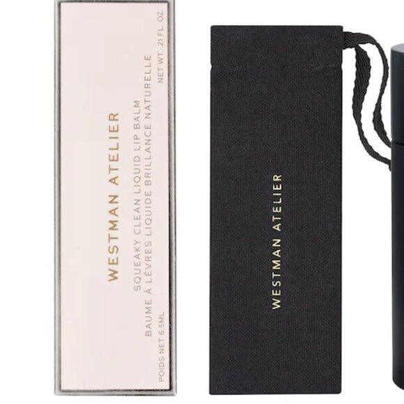 NIB ✅Westman Atelier #MA PUCE Squeaky Clean Liquid Lip Hydrating Lip Balm ⭐ BNIB - Picture 4 of 13